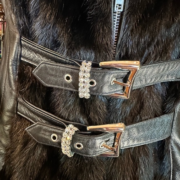 Amazing Michaela Mink and Lamb Leather Jacket - Picture 7 of 12